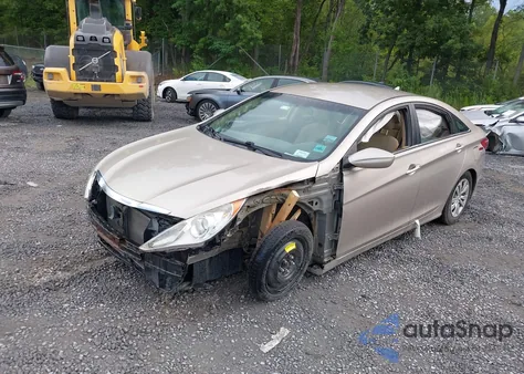 2011 Hyundai Sonata Gls from USA, damaged, VIN 5NPEB4AC1BH215585